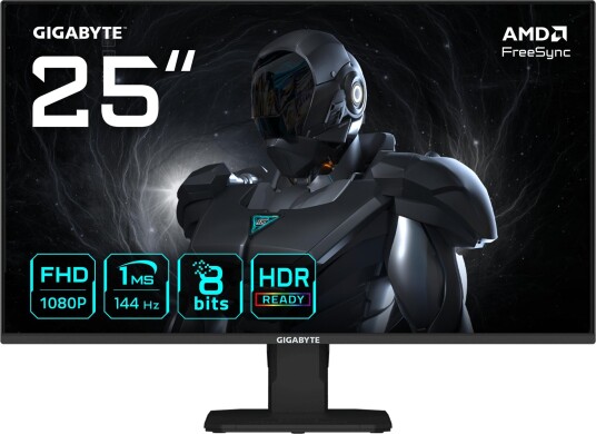 Gigabyte GS25F14 25" FHD Gaming Monitor 144Hz 1ms HDR