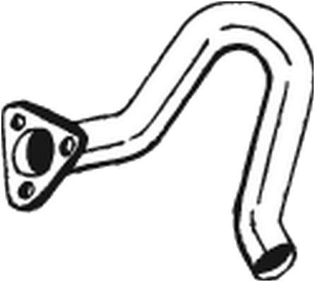Eksosrør BOSAL 337 445 Eksosrør BOSAL 337 445