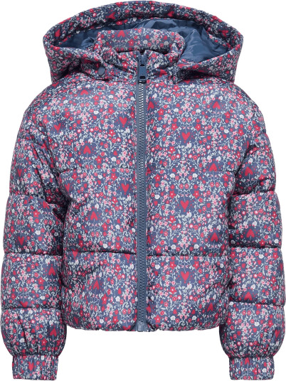 Kids Only Kmgdalia Short Puf Aop Jacket Otw Noos Multi/patterned 116