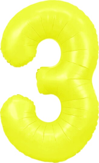 Ballongkungen Tallballong Neongul Tall 3 CH403NY