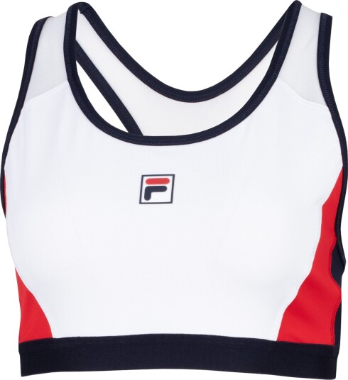 Fila Yuna Medium Support Sports BH Dame Hvit L