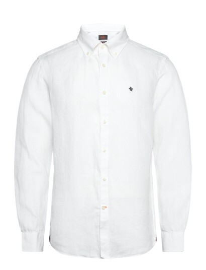 Morris Douglas Linen Shirt Classic Fit White XS Morris Douglas Linen Shirt Classic Fit White XS
