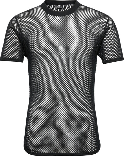 Dovre Dovre Wool Mesh T-Shirt - Black - M