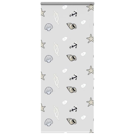 Dusjrullgardin Cassonetto 90x240 cm Stoff Bredde 86 cm Dusjrullgardin Cassonetto 90x240 cm Stoff Bredde 86 cm