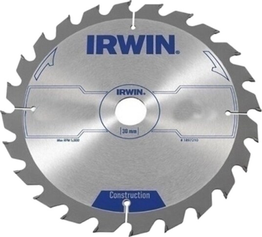 IRWIN 1897215 Sagblad - 350mm, 30mm senterhull, 40 tenner (ATB)