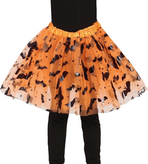 Fiestas Guirca Tyllskjørt Barn Halloween Oransje One-size 24812