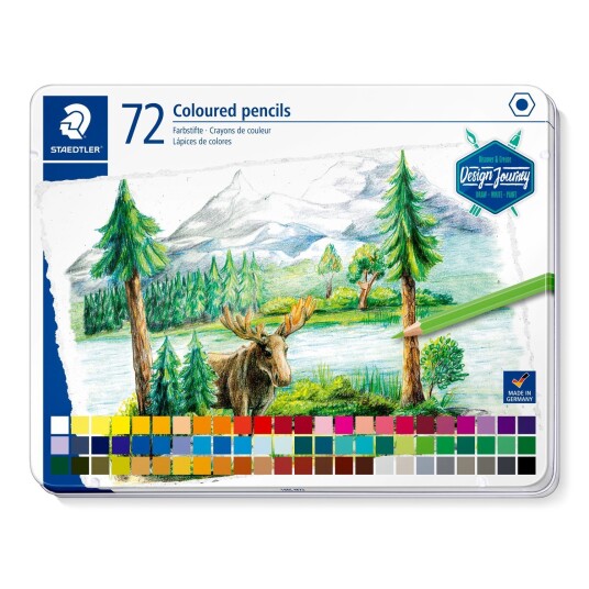 Staedtler Coloured pencil 72pcs 100% PEFC