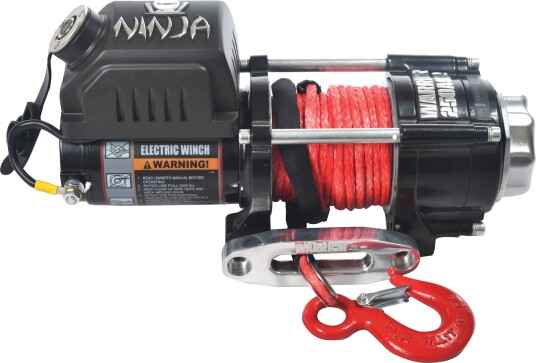 Warrior Winches 25SPA12 Ninja Vinsj 2500lb 12V Armortek Syntetisk