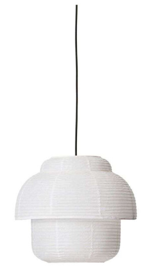 Made By Hand Papir Dobbelt Taklampe Ø40 cm Hvit