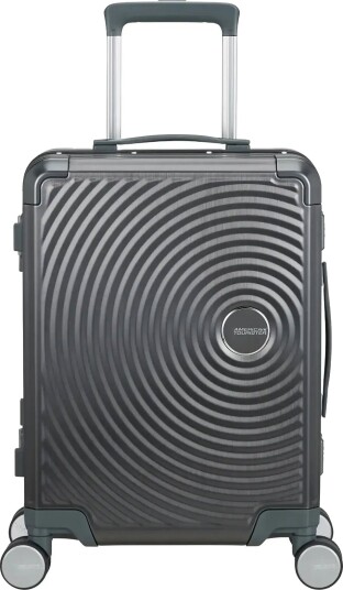 American Tourister Soundbox Alu Spinner 55 Black 55