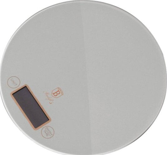 Berlinger Haus BH-9430 Kjøkkenvekt - Maks 5 kg, Moonlight Edition - Sølv/Rosgull