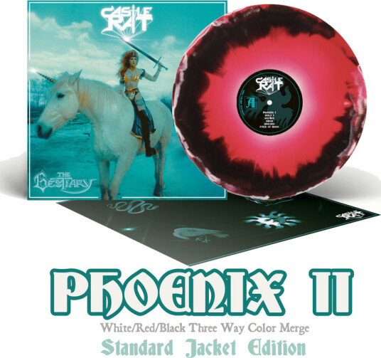 Castle Rat The Bestiary Phoenix Ii Limited Edition Vinyl Red Black White