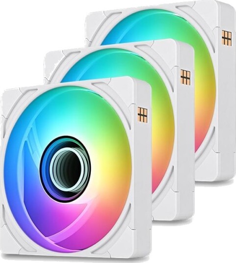 Thermaltake CT120 EX Infinity ARGB Sync 120mm 3-Pack Hvit CL-F243-PL12SW-A Thermaltake CT120 EX Infinity ARGB Sync 120mm 3-Pack Hvit CL-F243-PL12SW-A