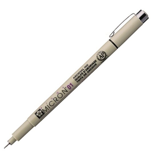 Sakura Pigma Micron Fineliner 01 36. Blue