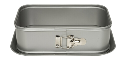 Silvertop Springform rektangulær 28 x 18 x 8 cm Sølvgrå