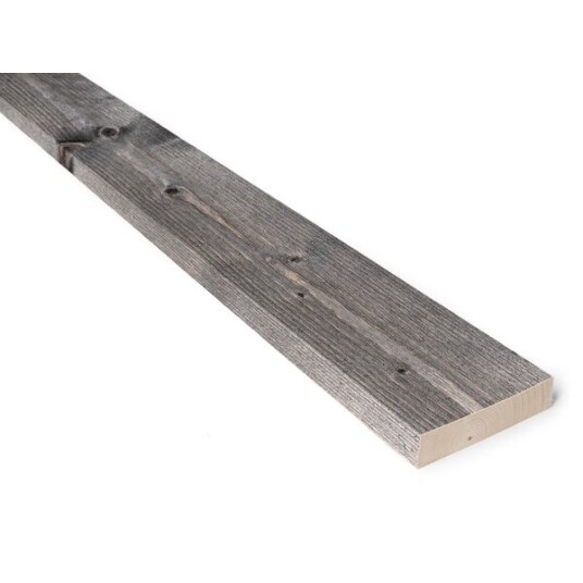 Bergene Holm Kledning rektangulær impregnert gran 22x98 mm klasse 1 grå