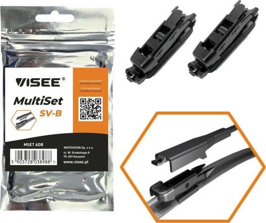 Adapter, viskeblad VISEE MSET ADB