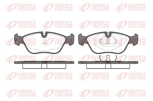 Bremseklosser REMSA 0446.00 Bremseklosser REMSA 0446.00