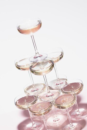 Plakat Champagne Tower Plakat Champagne Tower