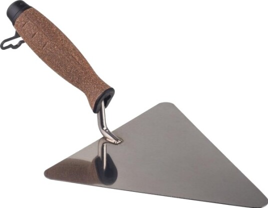 Awtools Trekantet Rustfri Fil 180 Mm Håndtak Med Kork