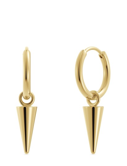 EDBLAD Peak Hoops Mini |Guld |One Size