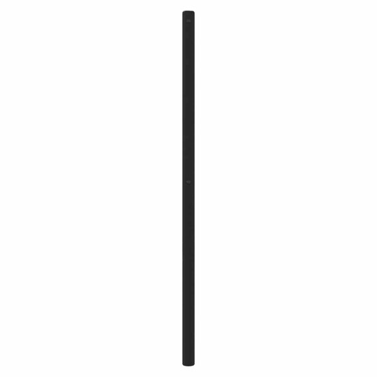 vidaXL Sengegavl i metall svart 90 cm