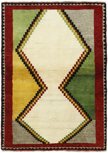 Håndknyttet. Opphav: Persia Kashghai Teppe 120x173