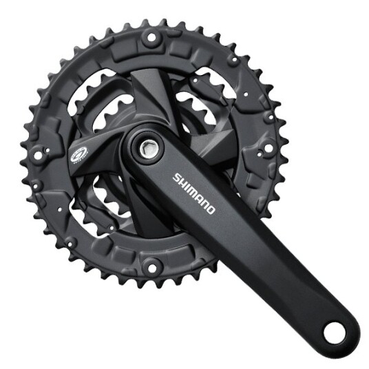 Shimano Altus Fc-M371, 22/32/44t 9-Delt Firkant, 175mm Kranksett Shimano Altus Fc-M371, 22/32/44t 9-Delt Firkant, 175mm Kranksett