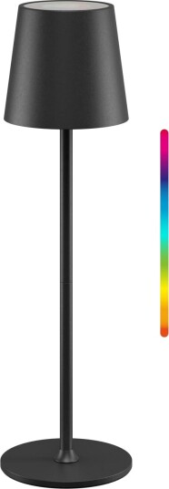 Goobay trådløs LED bordlampe M 38 cm RGBW svart Goobay trådløs LED bordlampe M 38 cm RGBW svart