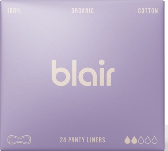 Blair Organic Cotton Pantyliners 24 stk