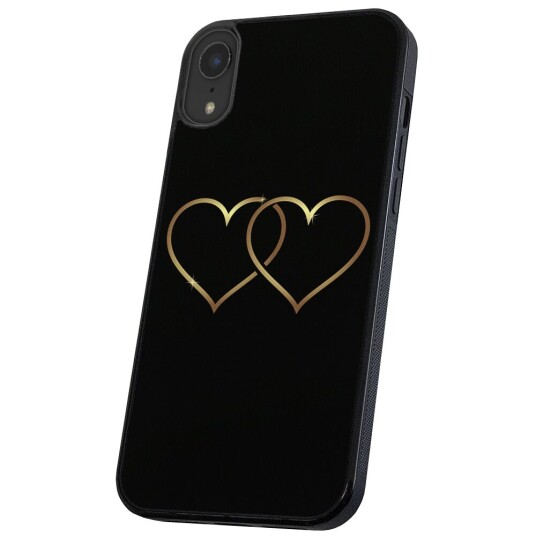 iPhone 16 - Deksel/Mobildeksel Double Hearts