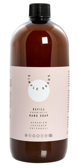 Bordallo Pinheiro - Geranium refill håndsåpe 1000 ml lys rosa