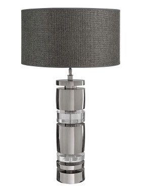 Armando plexi bordlampe svart nikkel Armando plexi bordlampe svart nikkel