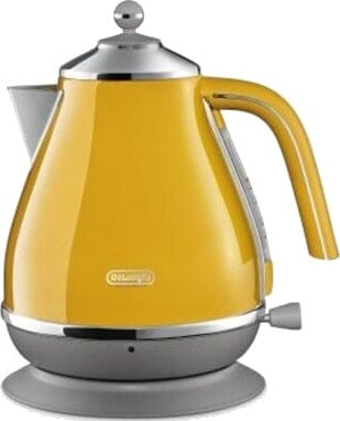 DeLonghi Icona Capitals Vannkoker 1,7L 2000W Gul Rustfritt Stål