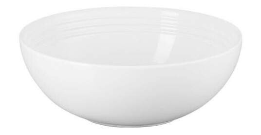 Le Creuset   Signature serveringsskål 24 cm white