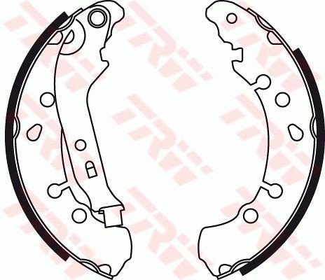 Bremsesko sett TRW GS8778 Bremsesko sett TRW GS8778