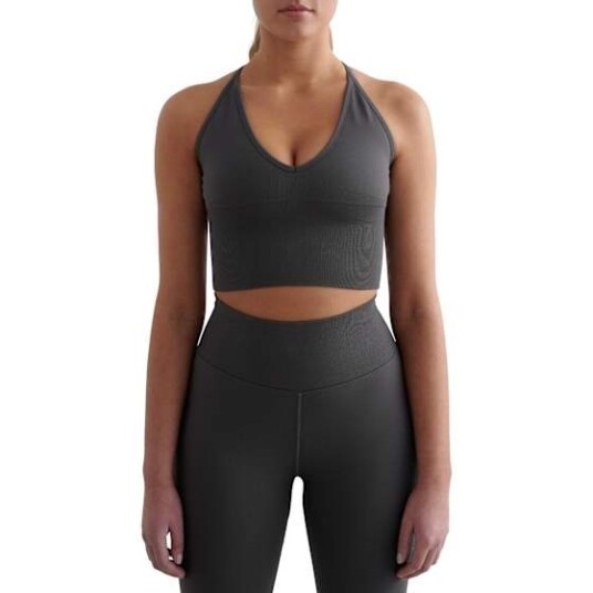 Aim'n Bh topp Shape Seamless Cross Back Bralette Grå