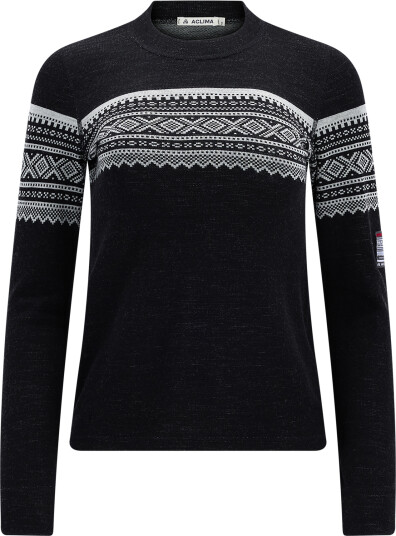 Aclima DE Marius Crew Neck Dame Ravnås M
