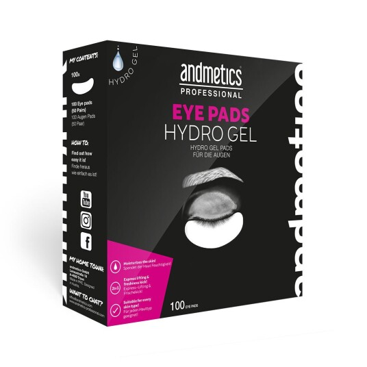 Andmetics Eye Pads 100