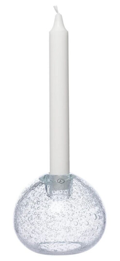 Ernst lysestake, glass Ø11 cm Bobler Ernst lysestake, glass Ø11 cm Bobler
