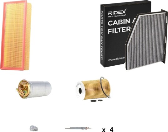 Servicepakke RIDEX 4682P22200
