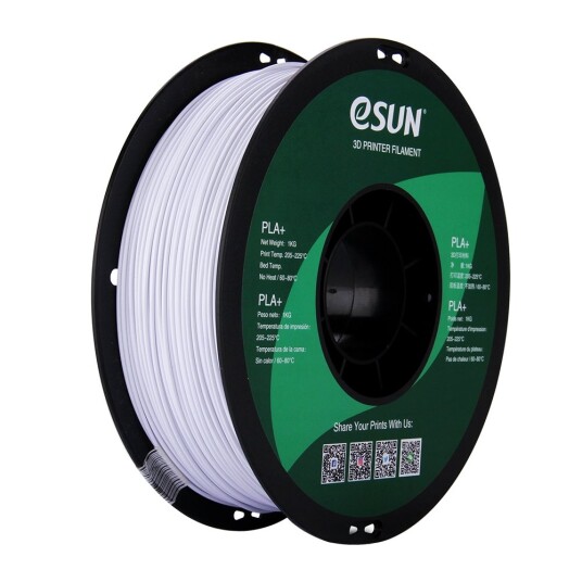 eSUN PLA+ 1.75mm 1kg - Cold White