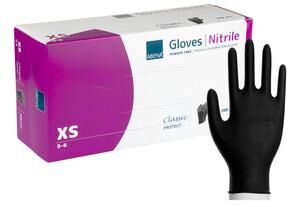 Abena Classic Protect Powder Free Nitrile Gloves Black 200 stk. Abena Classic Protect Powder Free Nitrile Gloves Black 200 stk.