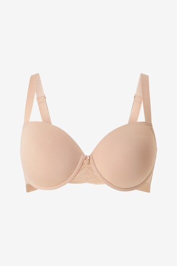 Zizzi - Spile-BH lFie Cup Bra - Beige