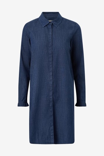 Mos Mosh Denimkjole mmMattie Flip Blå