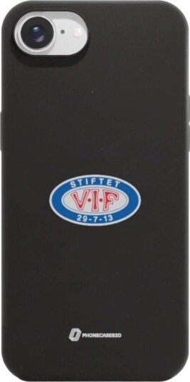 Phonecases3D iPhone 17e/16e VIF Compostable Case Svart VIF41-IP16E