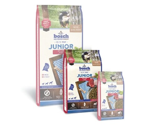 Bosch 15030 Junior Til Hvalpe Lam&Rice 3Kg Bosch 15030 Junior Til Hvalpe Lam&Rice 3Kg