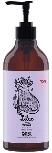 YOPE Botanical Hand Soap Lilac and Vanilla 500 ml