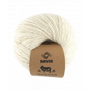 Navia Tradition Garn 901 Hvit