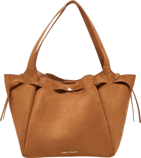 Carlo Colucci Dame Vesker Brun ONE SIZE, Carlo Colucci Dame Vesker Brun ONE SIZE,